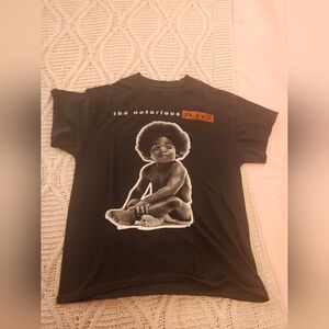 Notorious B.I.G Black Tee T Shirt Mens M
